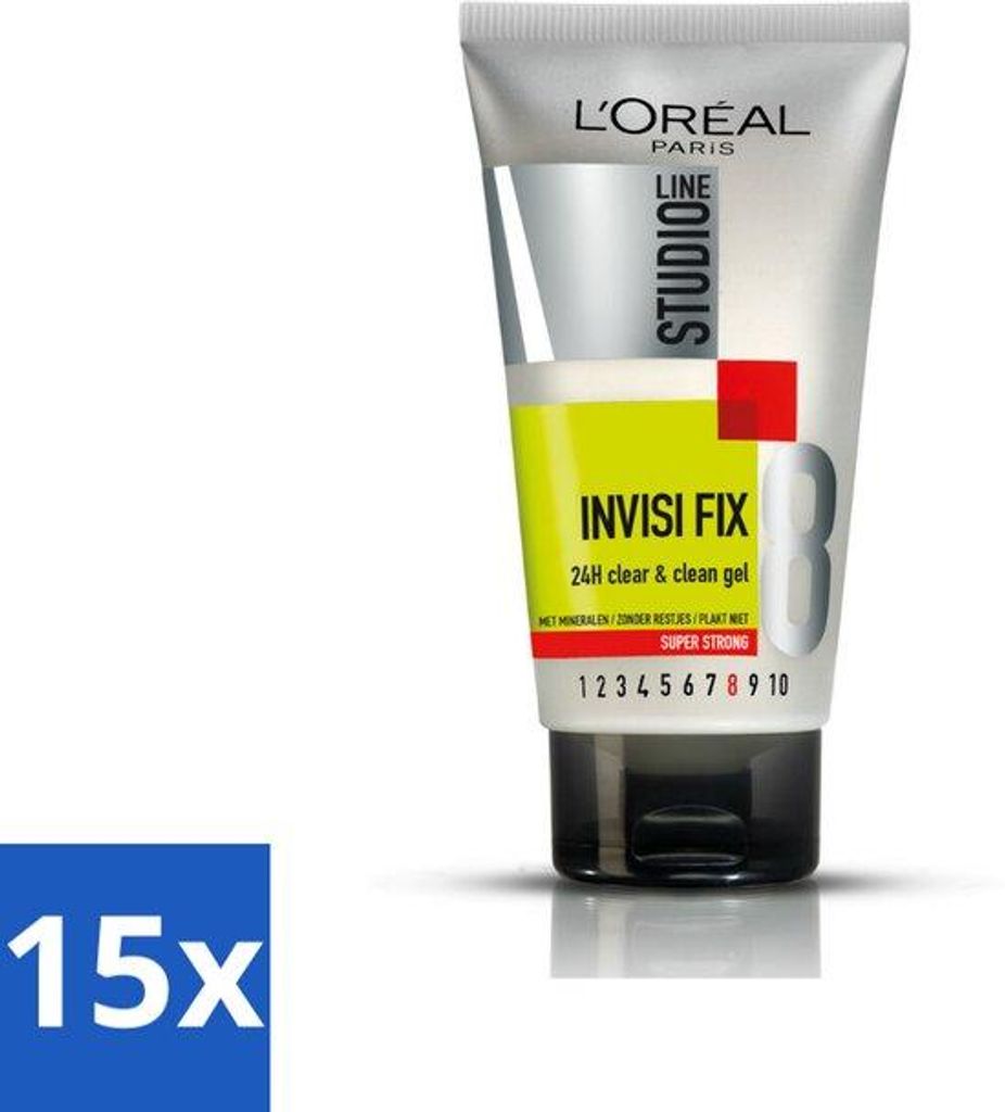 L'Oréal Studio Line Invisi Fix 24H Clear & Clean Gel Super Obrázok produktu 