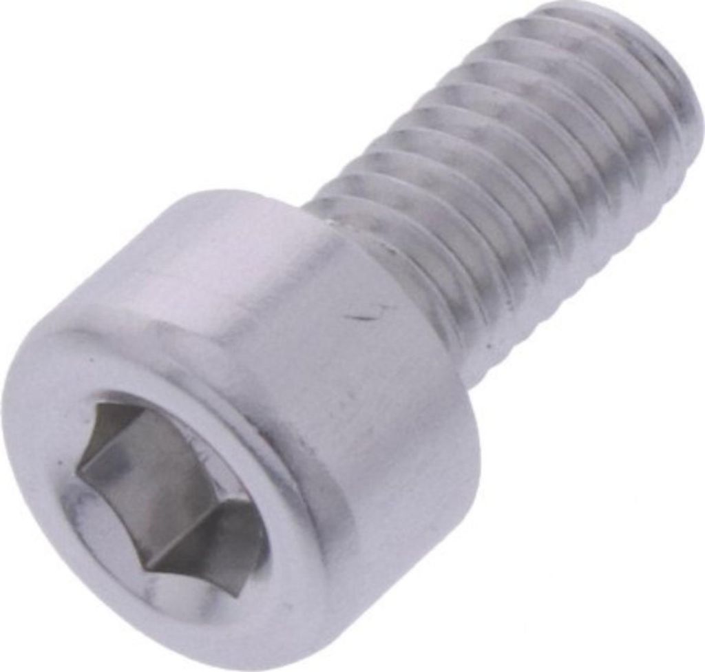 Zylinderschraube JMP Bolt M5x0,8mm 10mm Aluminium silber