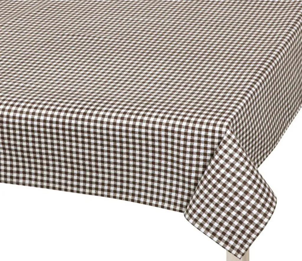 Coprimacchia BERTA 100x100 Marrone e Bianco per Ristoranti