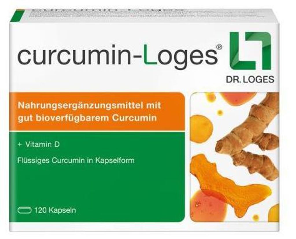 curcumin-Loges Kapseln, 120 St., 120 St. Kapseln