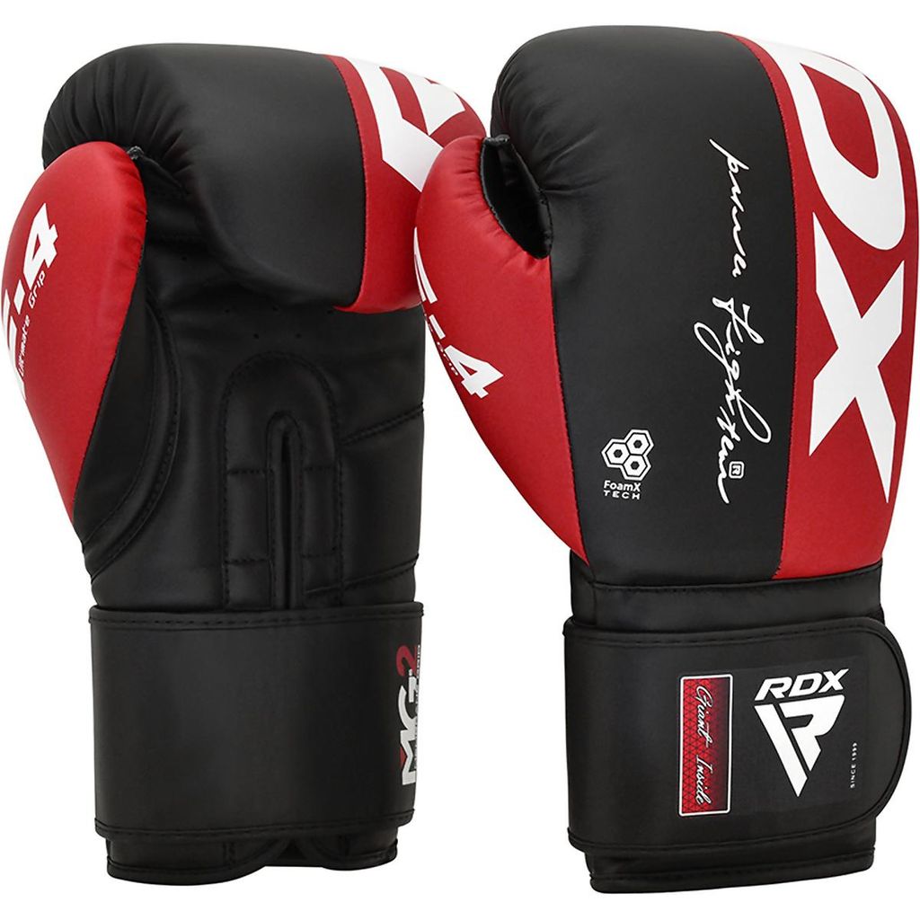 RDX Sports Gants de boxe F4 Sparring - Rouge - 16 onces Image du produit 
