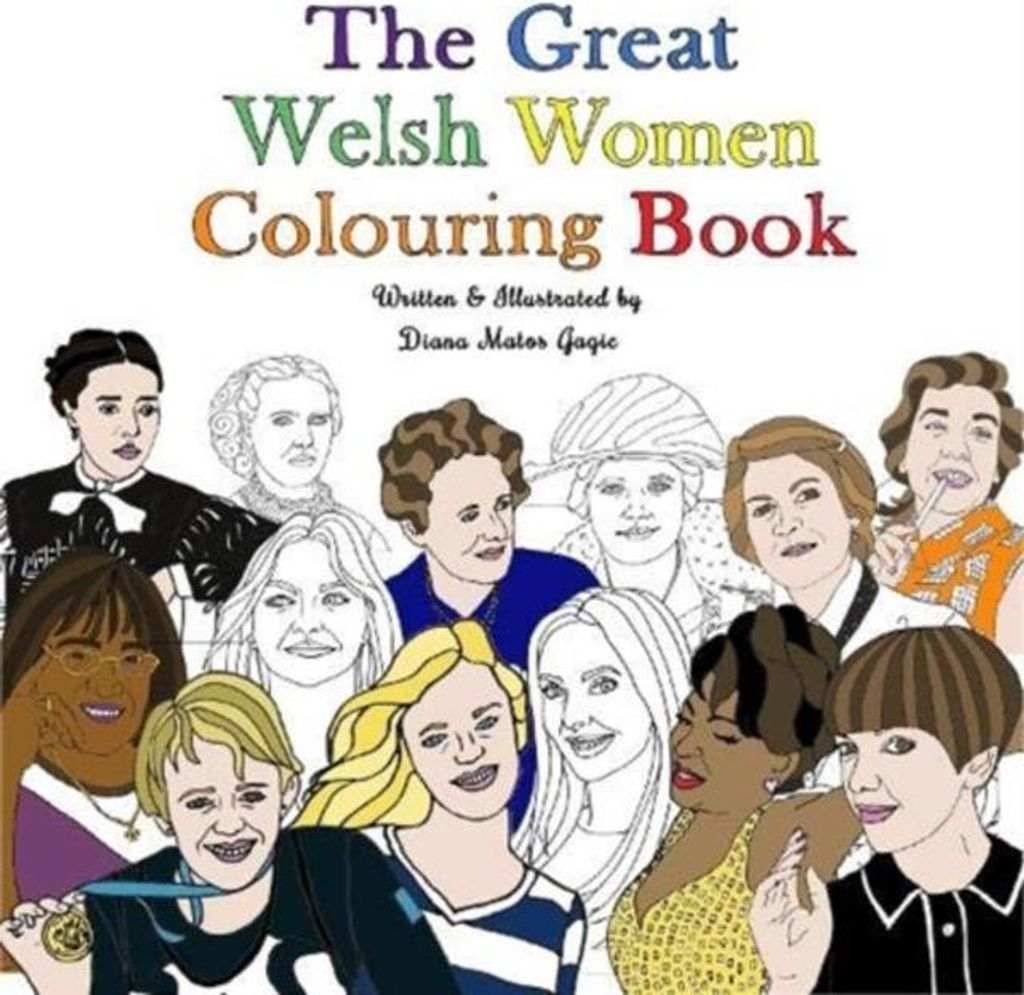 The Great Welsh Women Colouring Book – Lingua: Inglese