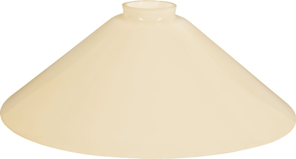 Schusterglas Ø 300mm Lampenglas Beige Ersatzglas Produktbild 
