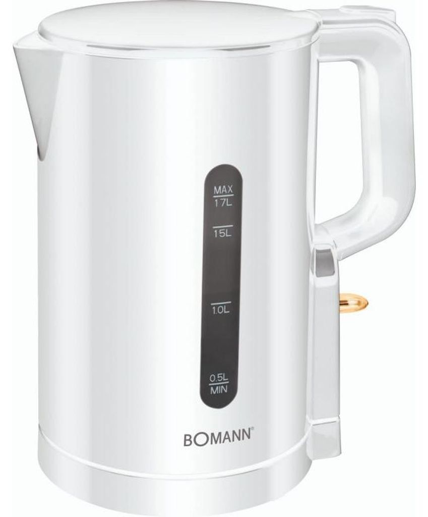 Bouilloire 1,7L 2200W Blanc Bomann WK6090CB-Blanc Image du produit 