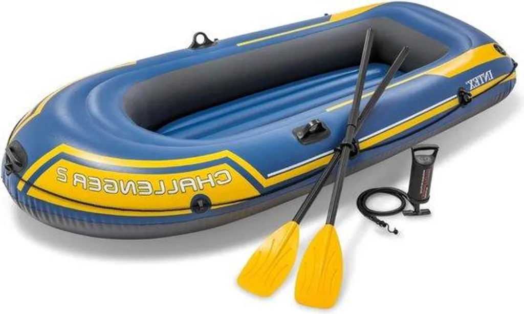 Bateau gonflable robuste Challenger 236cm avec plancher confort stable - 4
