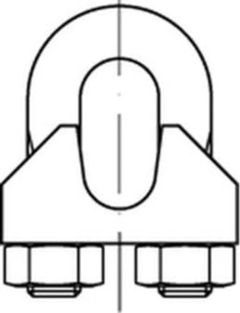 Serre-câbles pour haubanage et suspensions câbles 3mm Inox A2 - 50 pcs - 3