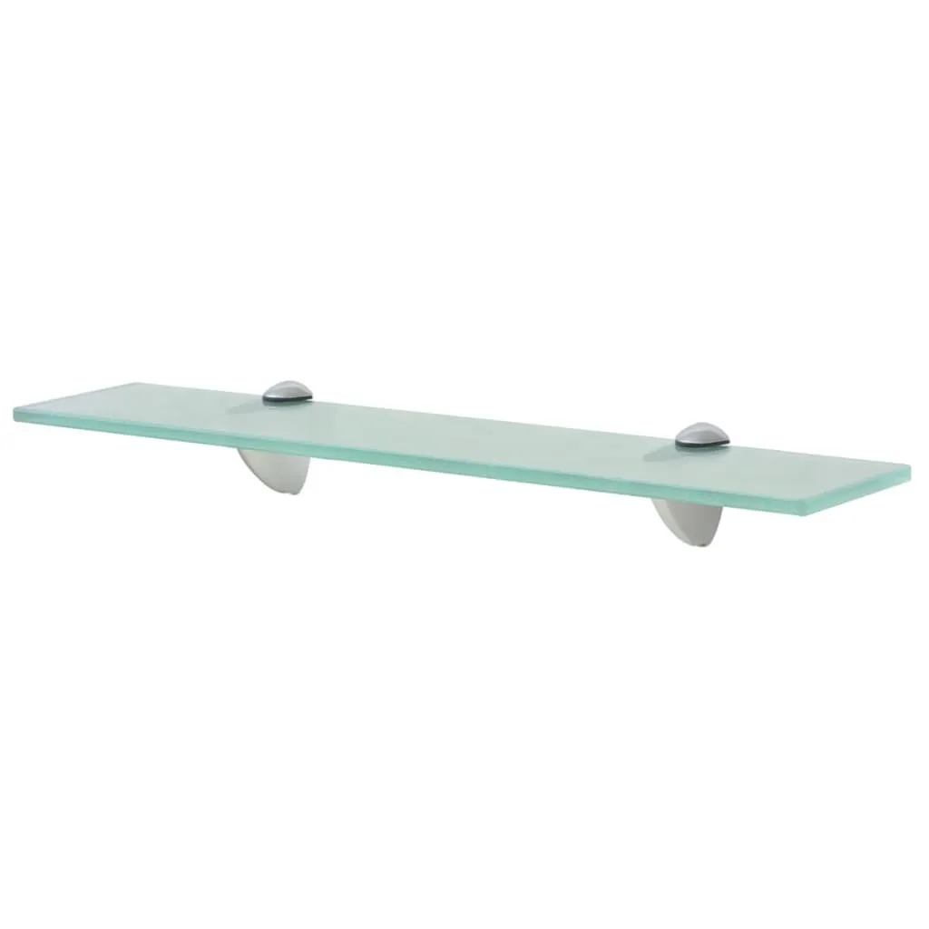 Offerta Set 2 Mensole Vetro SYFAX 50x10cm 8mm - Prezzo Imbattibile