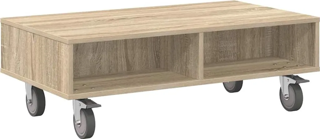 SYFAX™ Mobile Basso con Ruote 90x50x30 cm Rovere Sonoma Design
