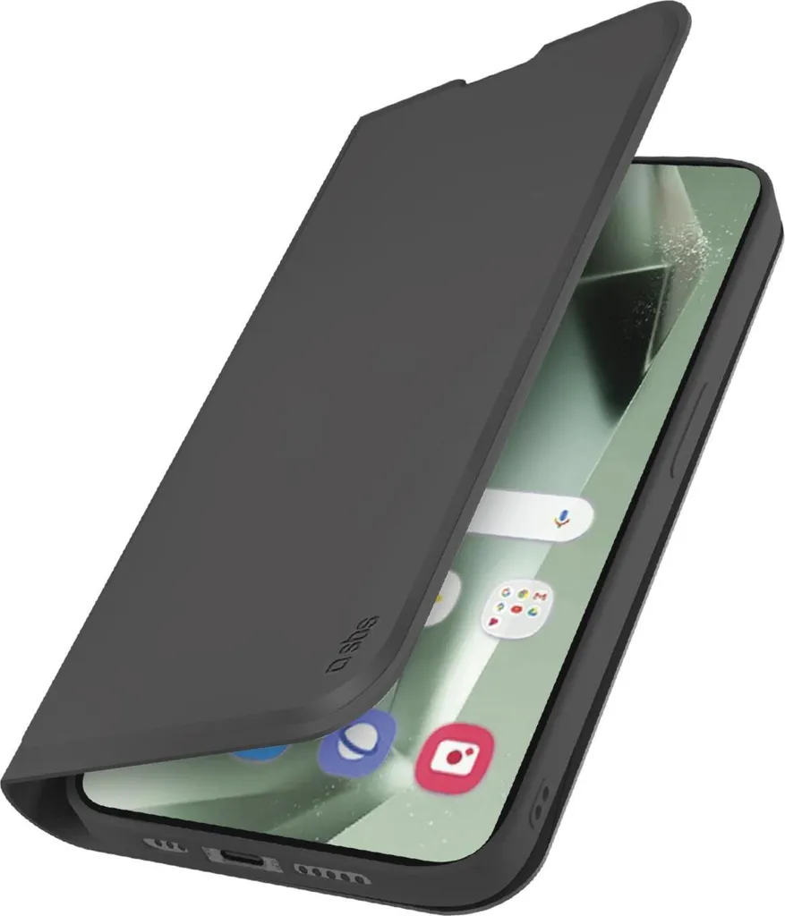 SBS Custodia a Libro Protettiva Samsung S24 FE Nero - Massima Sicurezza