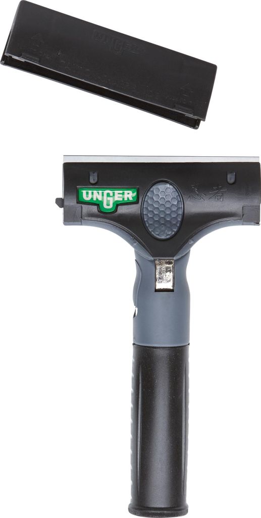 Unger ErgoTec Ninja Schaber 10 cm, Winkel einstellbar: 0Ã¥¡ - 30Ã¥¡ Glasschaber
