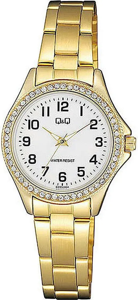 Montre-bracelet chic Q&Q C223J004Y pour le travail et le quotidien