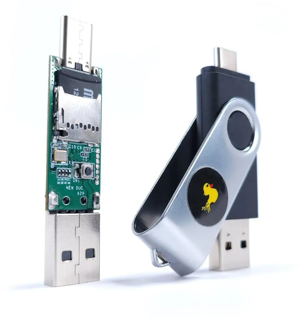 Clé USB Rubber Ducky Hak5 v2 avec Ducky Script 3.0 programmable