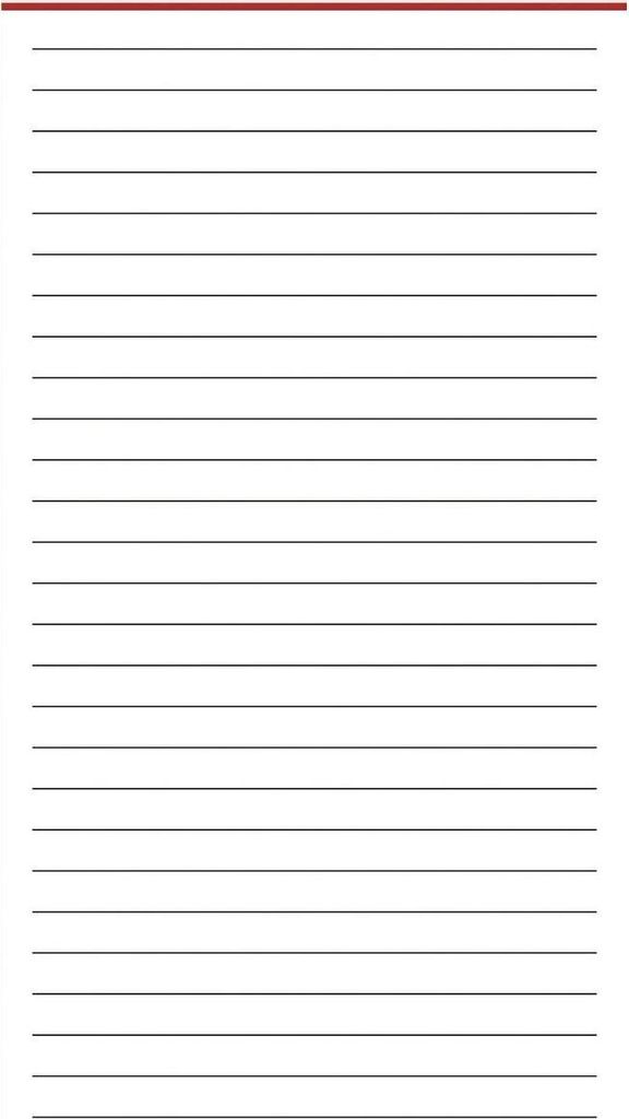 Ersatzeinlage -Manager- - A5 Notizpapier liniert 50 Blatt.