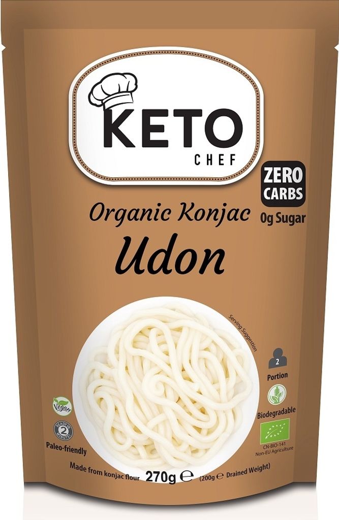 CESTOVINY (KONJAC) BEZLEPKOVÉ UDON270 g (200 g) - KETO Obrázok produktu 