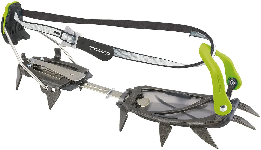 Crampons Camp Stalker Semi-automatiques avec antibott pour glacier et neige