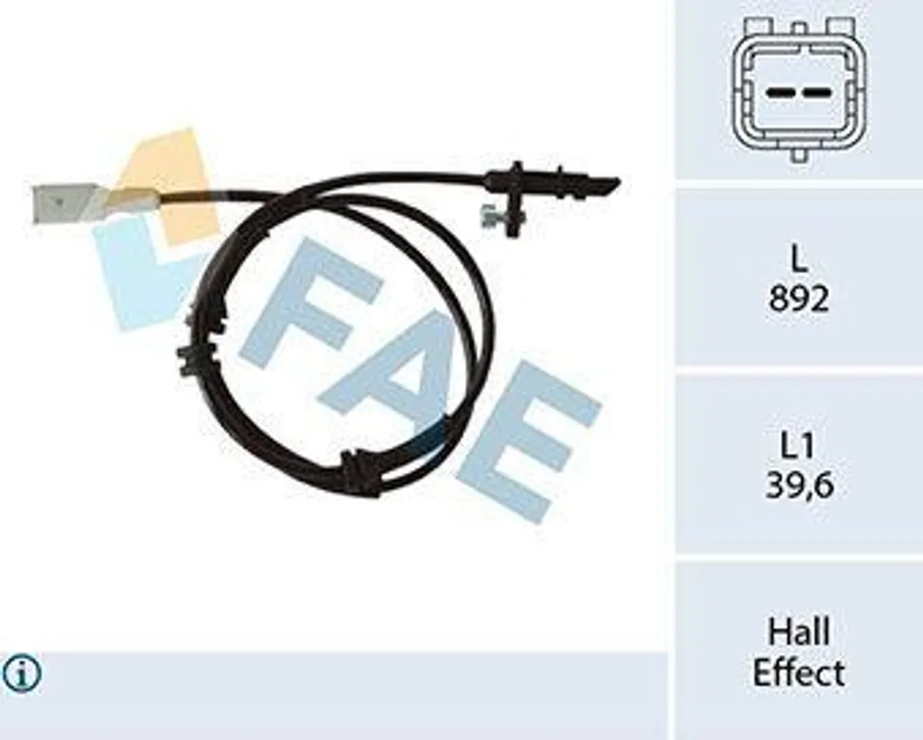 Capteur ABS de Roue pour Jumpy et Expert - Remplacement OE 1499936080