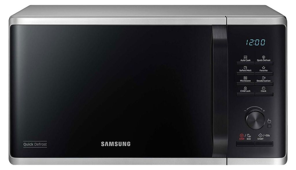 Samsung MS23B3515AS, Arbeitsplatte, Solo-Mikrowelle, 23 l, Produktbild 