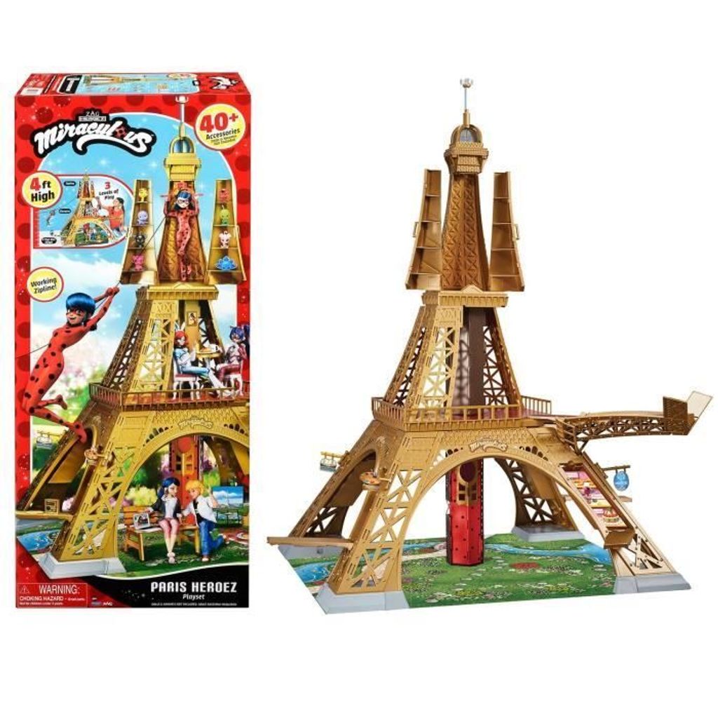 Playset Deluxe Paris, Miraculous Bandai, über 1,20 m, mit Produktbild 