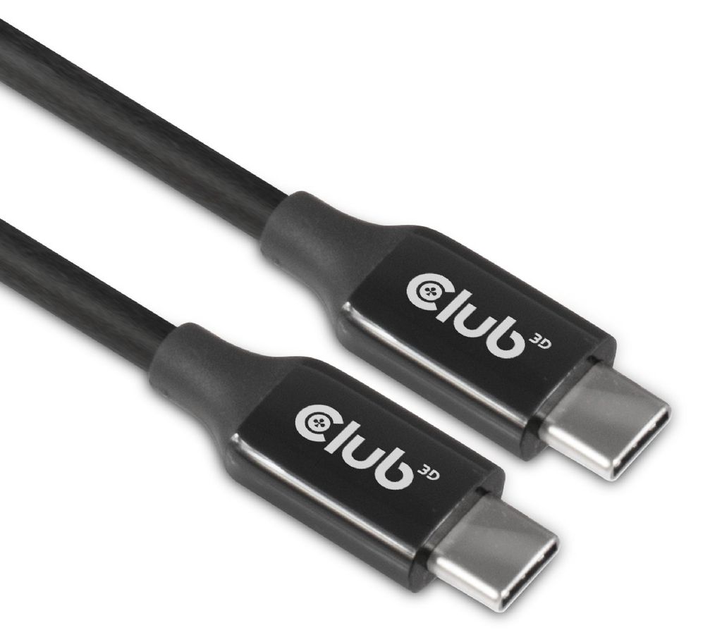 CLUB3D USB 3.2 Gen2 aktives bidirektionales Kabel Typ C auf C 8K60Hz