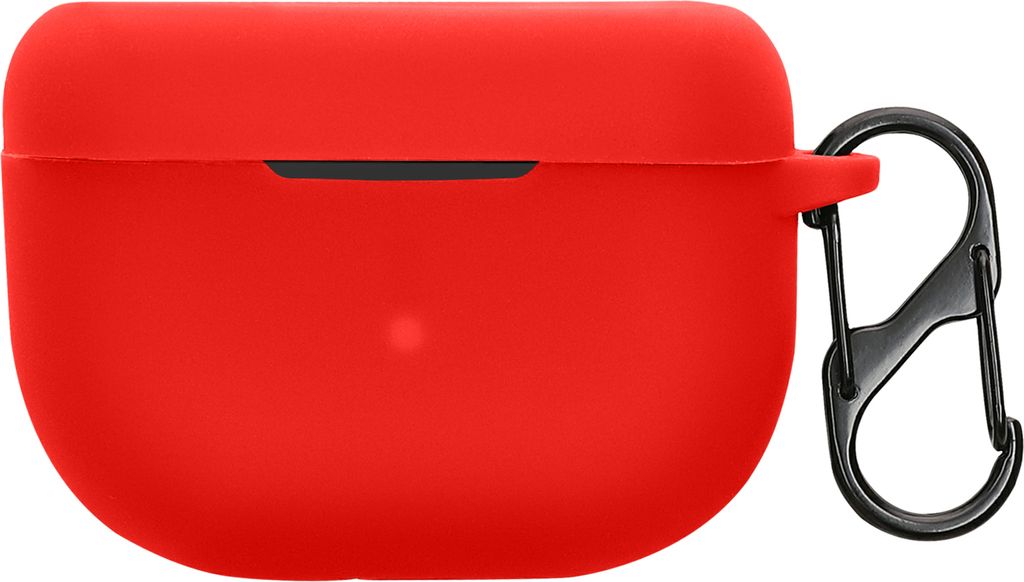 kwmobile Hülle kompatibel mit Jabra Elite 10 / E10 Kopfhörer - Silikon Schutzhülle Etui Case Cover Schoner in Rot