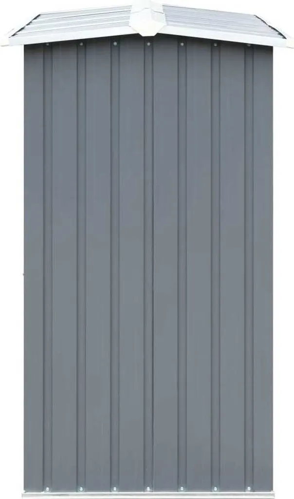 Rangement bois extérieur en métal gris anthracite 172x91x154 cm vidaXL