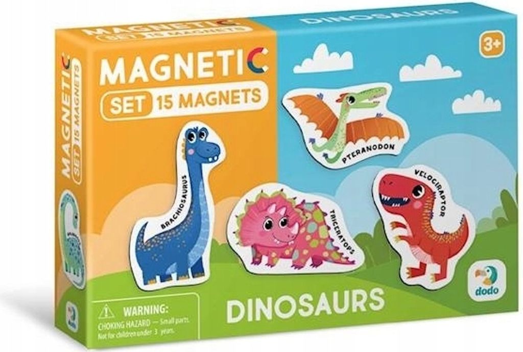 DODO Magnetická hra - Dinosauři Obrázek produktu 