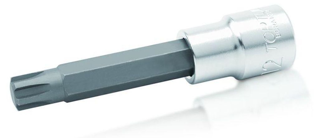 TOPTUL Kraft-Stecknuss BCRA1607 23.9mm 100mm Chrom-Vanadium-Stahl