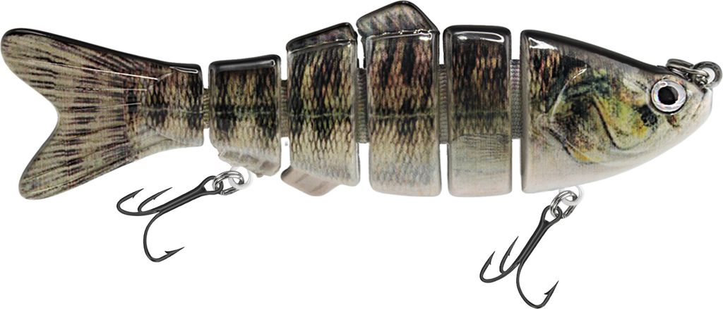 Wobbler Kunstköder Fischköder Angeln Forelle Köder Angelzubehör Spinner Jerkbait optimal zum Raubfischen für Hecht, Barsch, Zander, Dorsch, Wels