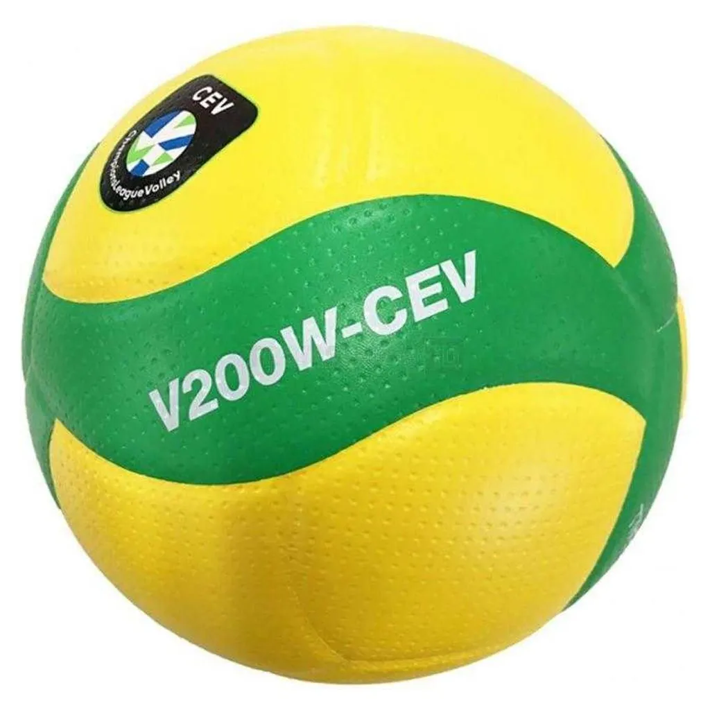 Ballon de volley Mikasa V200W Match officiel jaune taille 5 PP2551