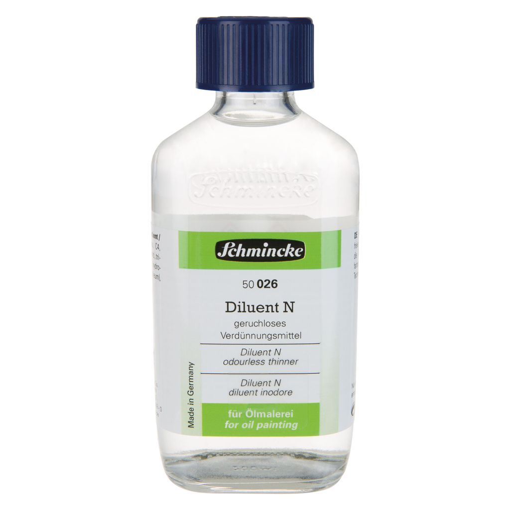 Diluent N - 200ml Öl Hilfsmittel - Schmincke 50 026 026 Reiniger Verdünner