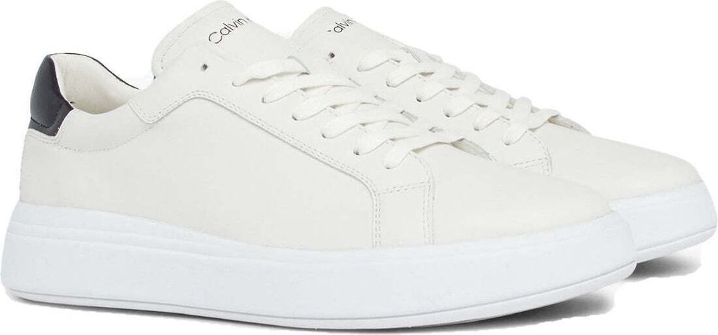 CALVIN KLEIN WEISSE HERREN-SPORTSCHUHE : Farbe - Weiß, Größe - 43 Größe: 43 Farbe: Weiß