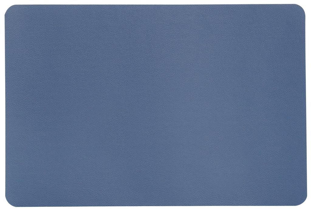 KESPER Tischset Lederoptik 43x29cm blau