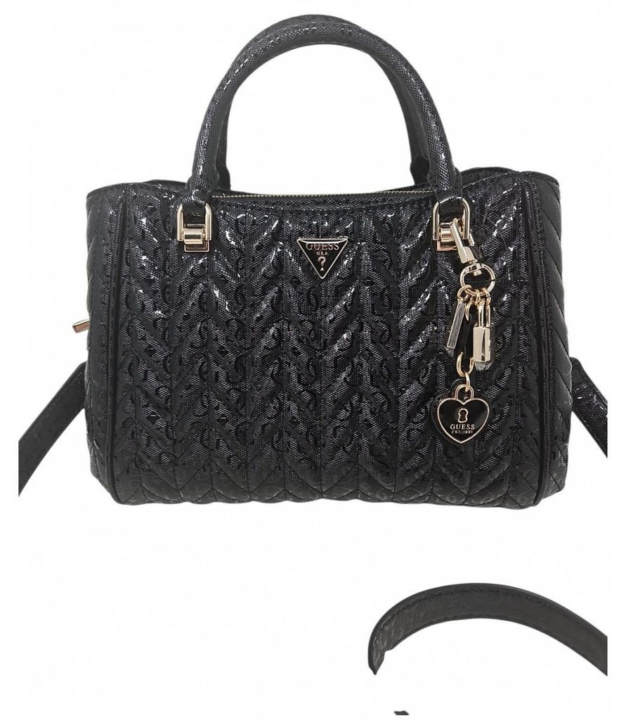 Guess GUESS Stacey Satchel Tasche Schwarz Produktbild 