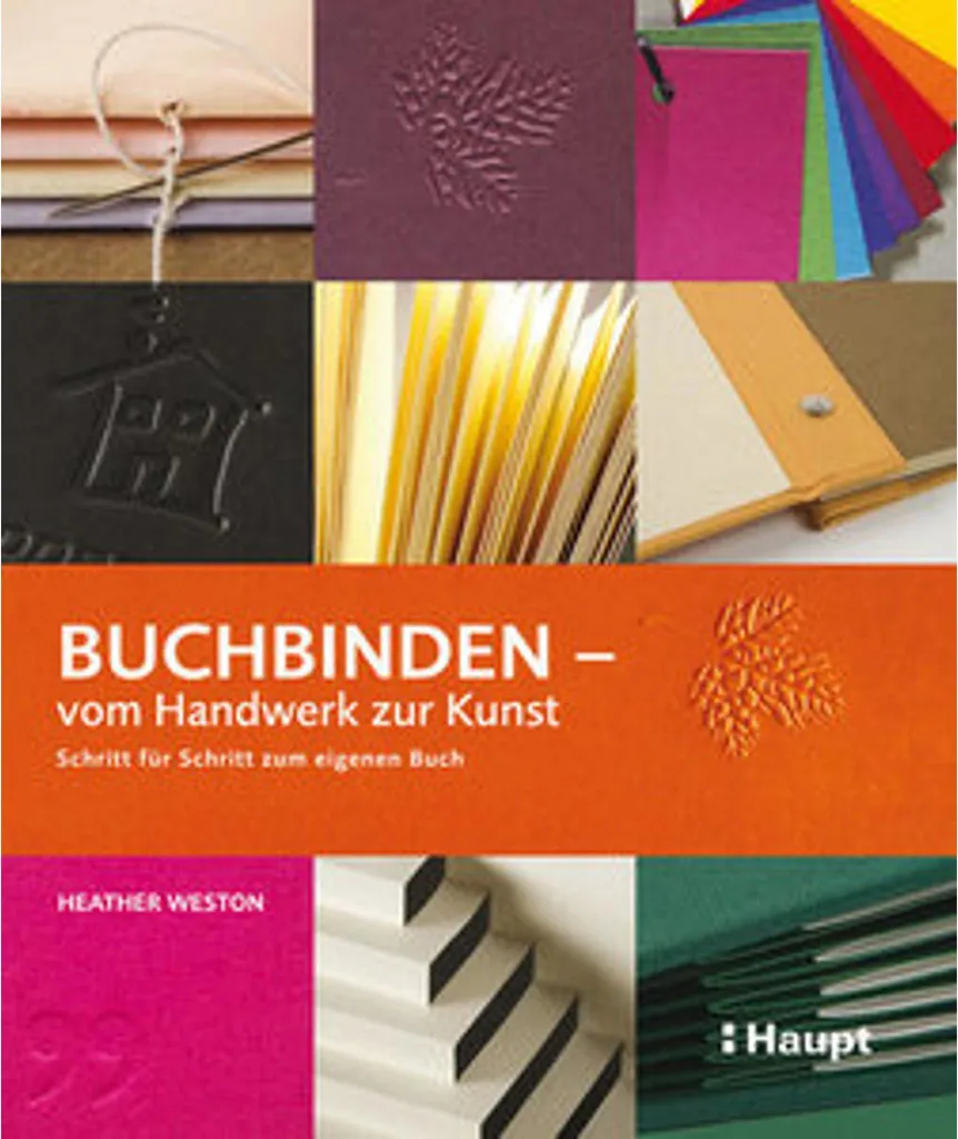 Livre Buchbinden vom Handwerk zur Kunst technique reliure artisanale