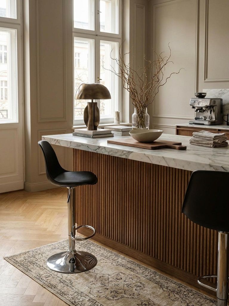 KORSIKA, Barhocker Kunstleder Schwarz, Hocker Sitzhocker Tresenhocker, Design Barstuhl Tresenstuhl Barmöbel