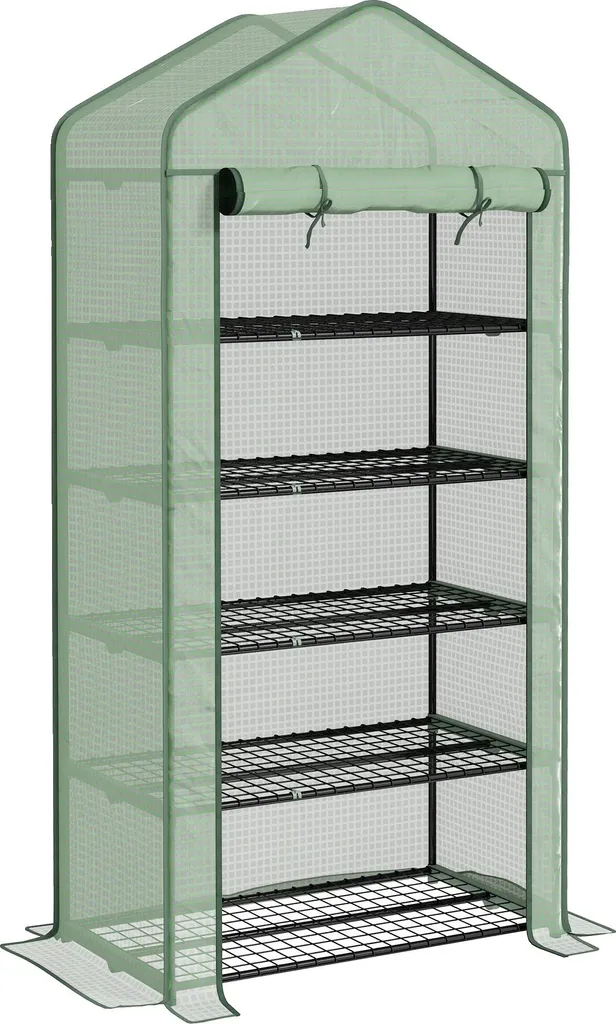 Serre de jardin à étages pour balcon et terrasse en PVC résistant