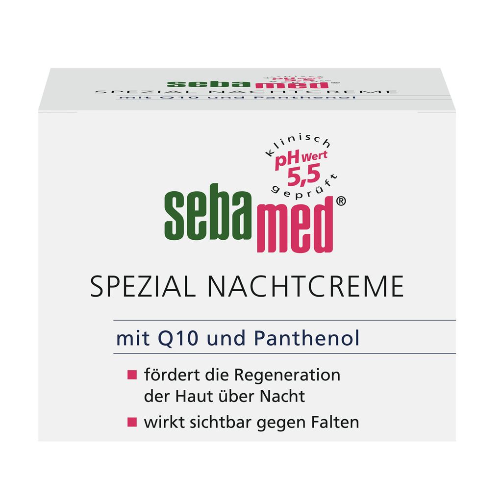 Sebamed Crema Notte Speciale Q10 per pelli esigenti 75 ml Immagine del prodotto 