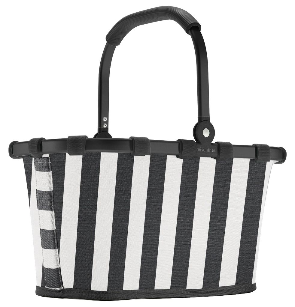 Reisenthel carrybag xs mini, Schwarz, Weiß, Polyester, Produktbild 
