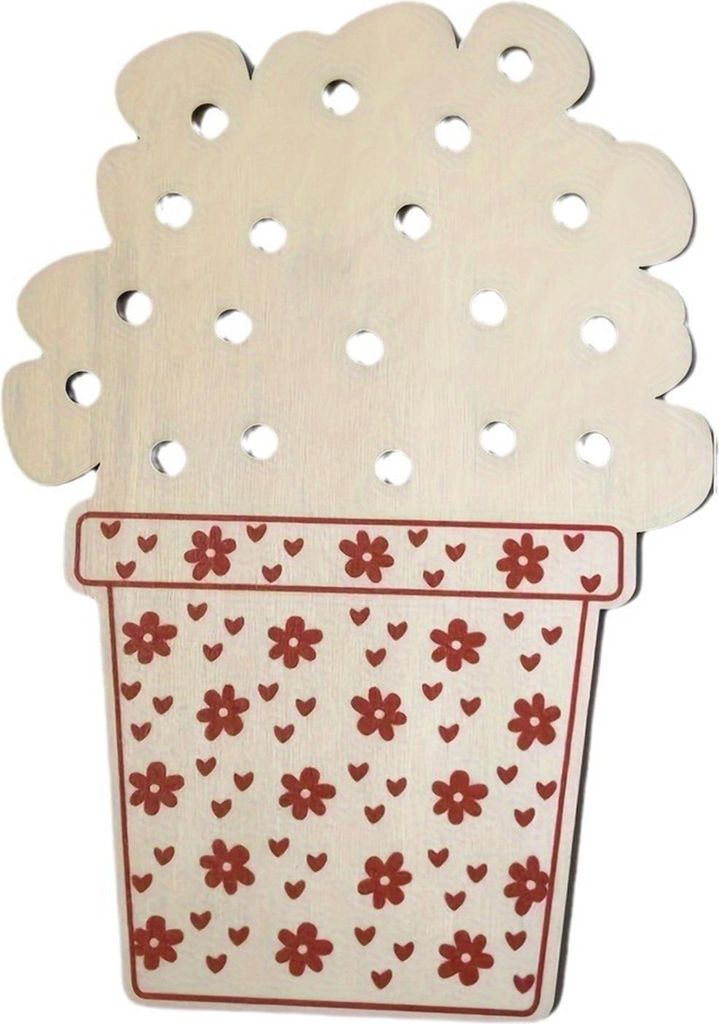 1/2/3 Stück Holz-Blumenarrangement-Brett DIY handgefertigter Blumenhalter Natur Blumenpflanzen-Arrangement-Sammlung Display Board Dekoration