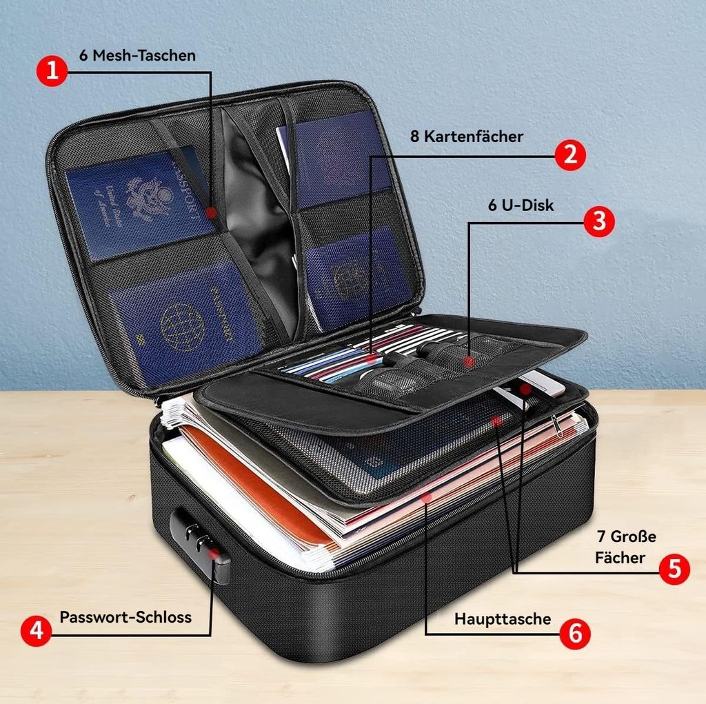 Ordner Sammelmappen, Dokumententasche, ∗ ∗ 10,4