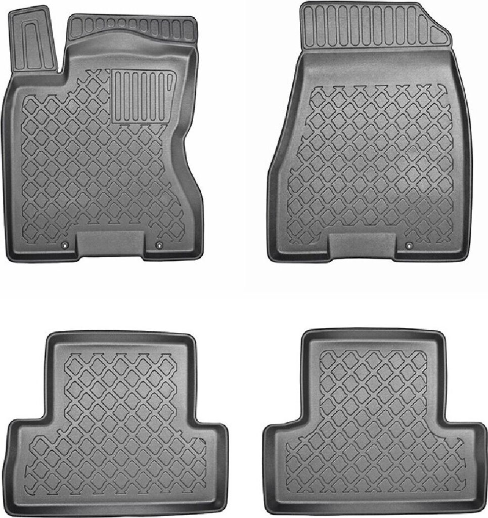 Z534862 TPE-GummiFußmatten passend für Nissan X-Trail II (T31) 06.2007- 07.2014