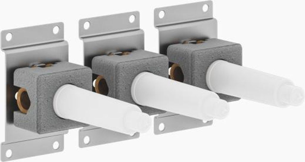 Dornbracht UP-Wandbatterie, variable Positionierung, 3572097090