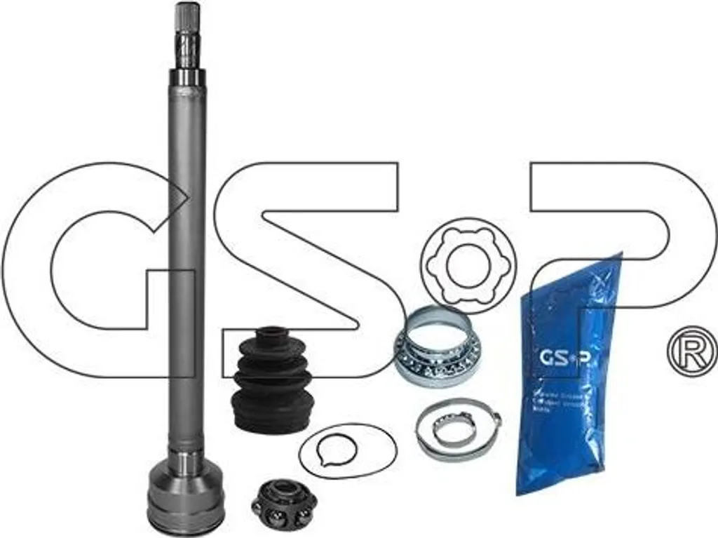 Joint de cardan pour réparation transmission Volvo V70 S70 GSP 662015