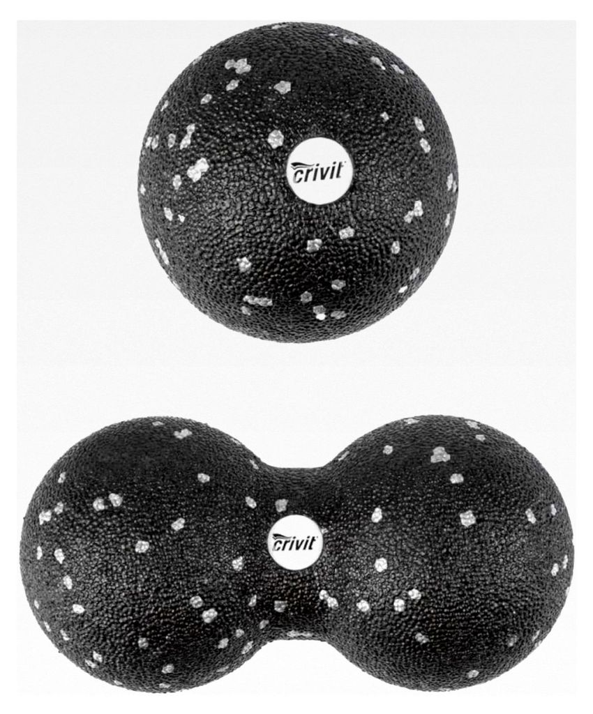 Crivit Massageball Twinball Set 12 cm Durchmesser