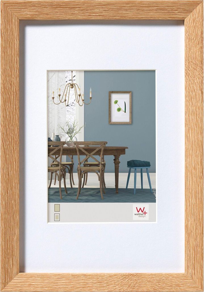 Walther, EF045E, Fiorito Holzrahmen 30x45 cm, eiche hell Produktbild 