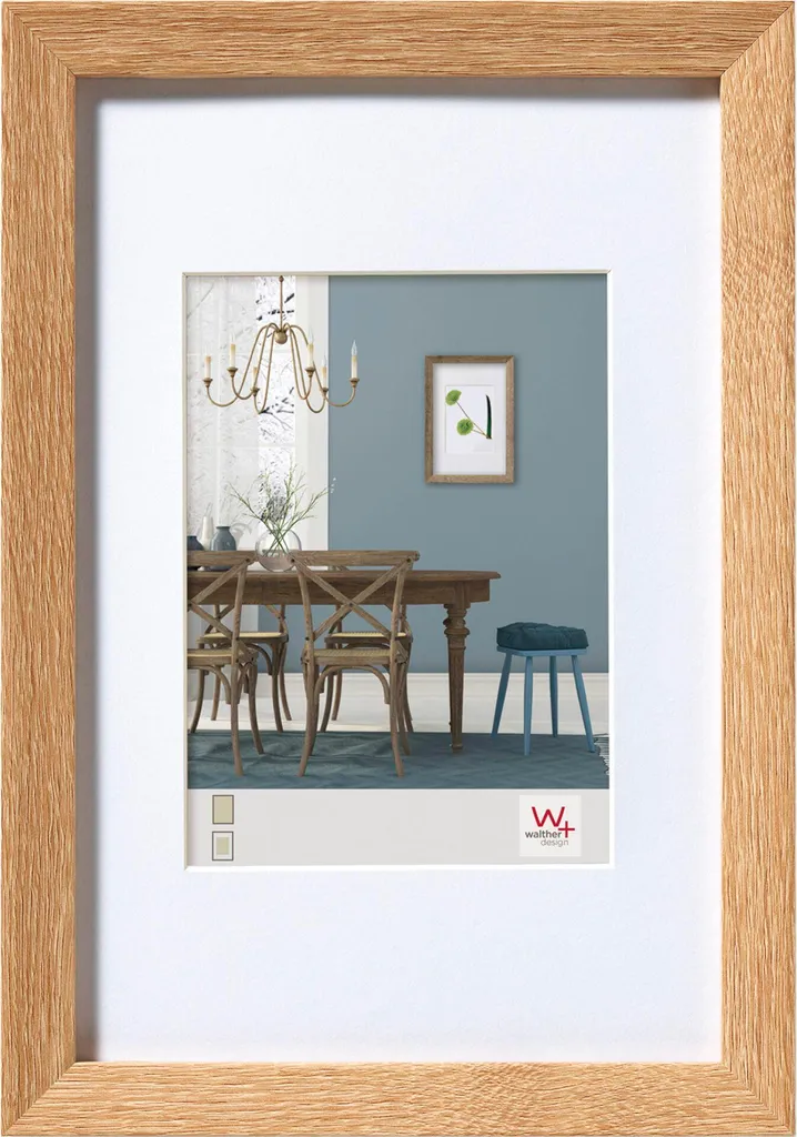 Cornice Legno Walther Fiorito 30x45 EF045E Rovere Chiaro Moderno