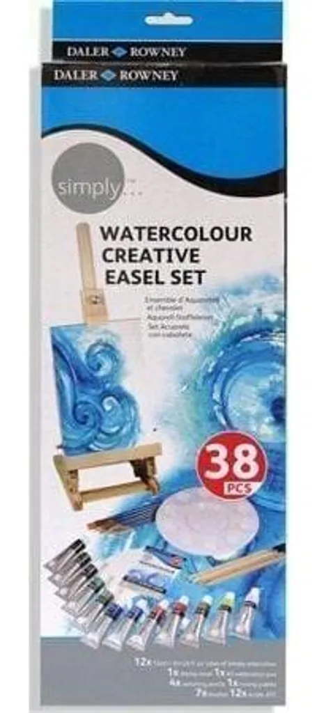 Coffret de dessin artistique 38 pièces complet pour esquisse et croquis