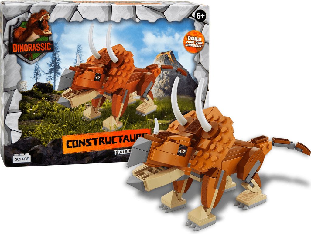 Dinorassic Bouwstenen - Triceratops