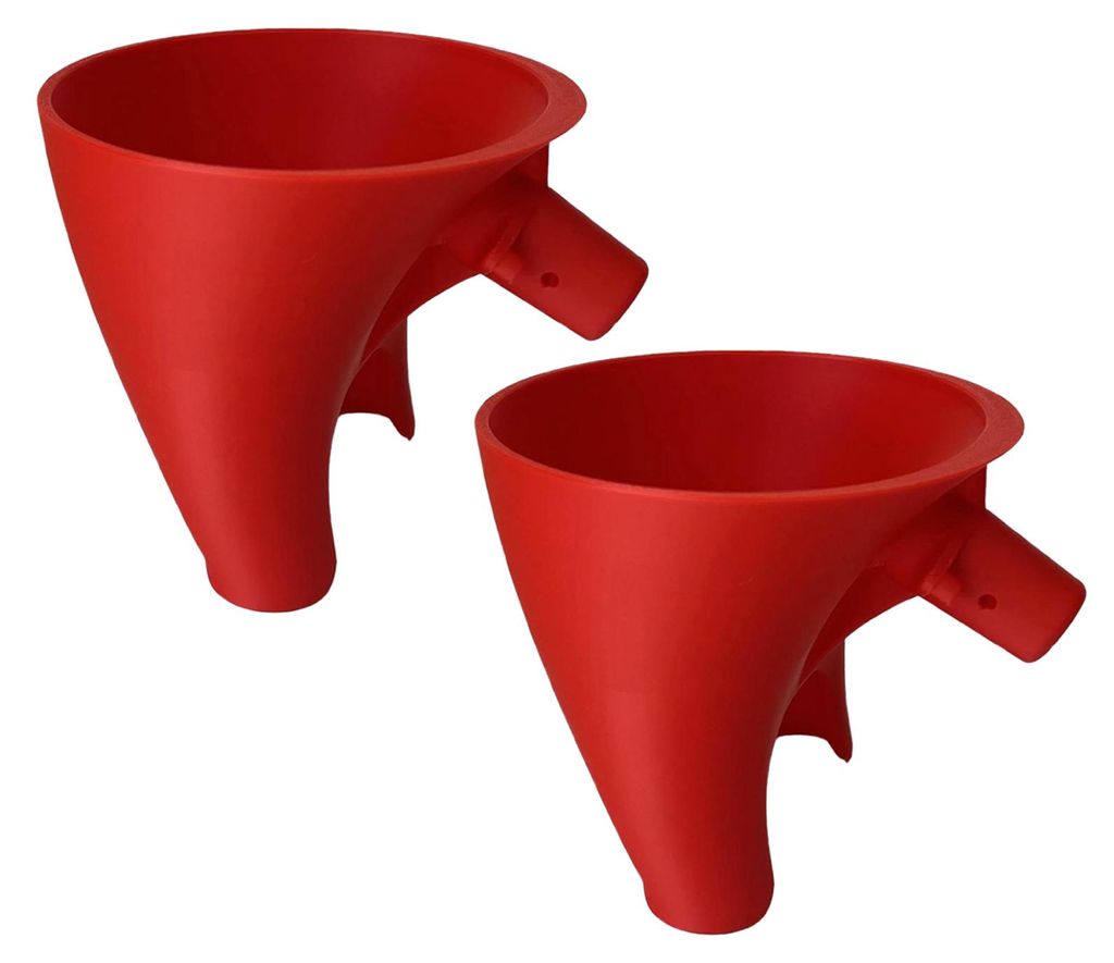 KitchenAid Easy-Pour Trichteraufsatz für 5-Quart-Schüssel, 30° abgewinkelter Ausguss reduziert Spritzer, spritzfreies Ausgießwerkzeug