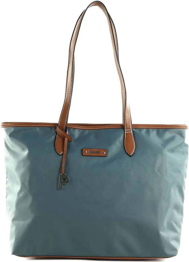 Sac de cours ou bureau Sonja Picard bleu gris grand volume pour femme